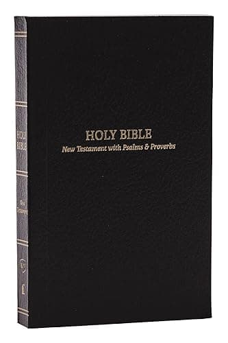KJV Pocket New Testament with Psalms and Proverbs, Travel Size Gift Edition