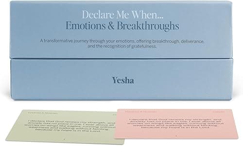 Yesha Bible Verse & Scripture Affirmation Cards (100 Cards)