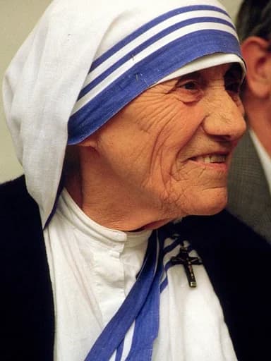 Portrait of Mother Teresa