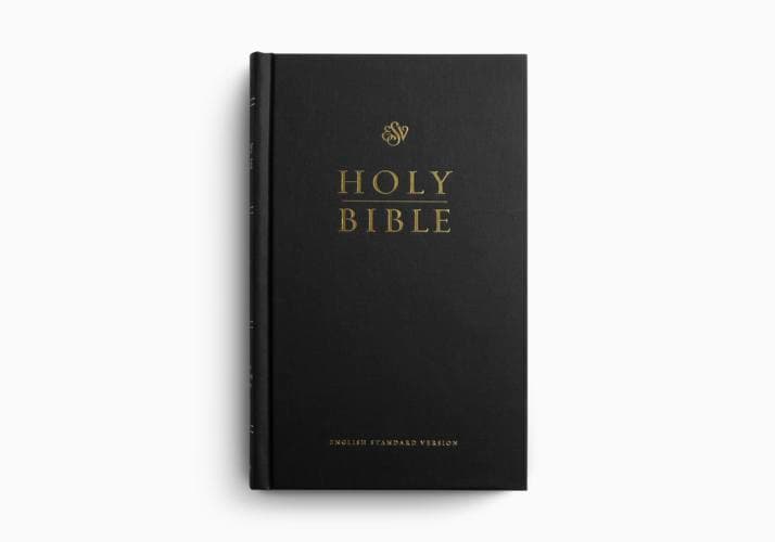 ESV Church Bible (Hardcover, Black)